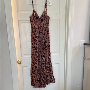 Floral Maxi jumpsuit